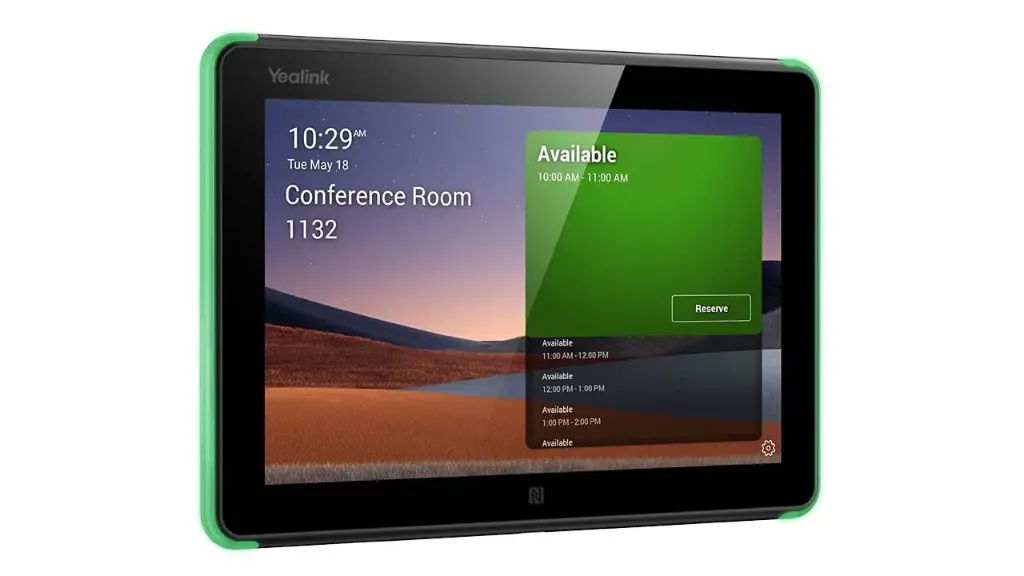 Yealink RoomPanel for Microsoft Teams